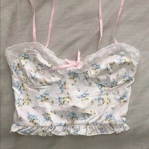 Charlotte bustier top victoria secret Clearance